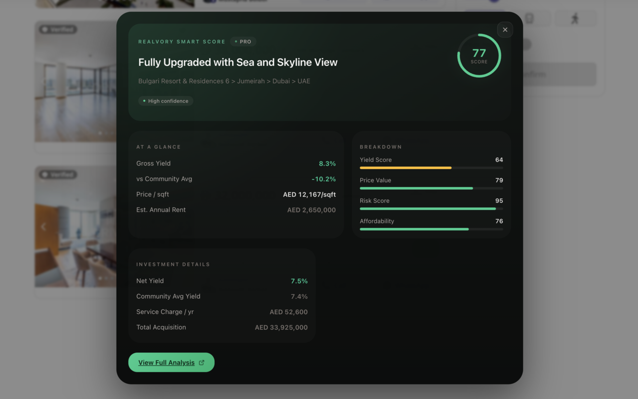 Property Finder extension